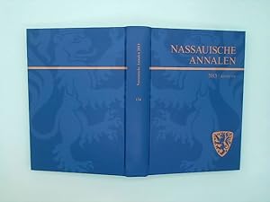 Nassauische Annalen 2013, Band 124 : Jahrbuch des Vereins für Nassauische Altertumskunde und Gesc...