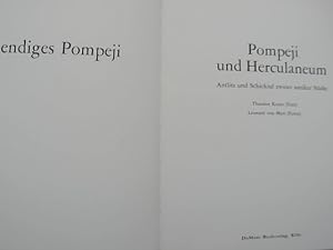 Bild des Verkäufers für Lebendiges Pompeji. Pompeji und Herculaneum zum Verkauf von Das Buchregal GmbH