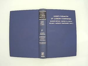 Imagen del vendedor de Chemistry of Carbon Compounds: Vol. I Part C(Rodd's Chemistry of Carbon Compounds. 2nd Edition) a la venta por Das Buchregal GmbH