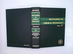 Immagine del venditore per Encyclopedia of Chemical Technology: Peroxides and Peroxy Compounds, Inorganic to Piping Systems venduto da Das Buchregal GmbH