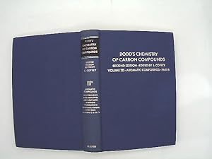 Bild des Verkufers fr Chemistry of Carbon Compounds: Vol. 3 Part B (Rodd's Chemistry of Carbon Compounds. 2nd Edition) zum Verkauf von Das Buchregal GmbH