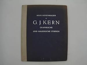 Seller image for Graphische und malerische Studien. G. J. Kern. Mit e. Einf. von Hans Rosenhagen for sale by Das Buchregal GmbH