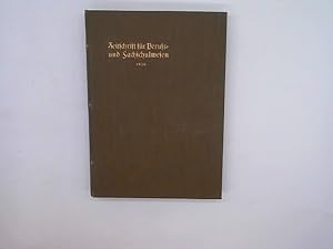 Zeitschrift für Berufs- und Fachschulwesen. 45. Jahrgang (1930).