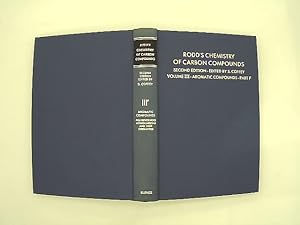 Bild des Verkufers fr Chemistry of Carbon Compounds: Aromatic Compounds Vol. 3 Part F (Rodd's Chemistry of Carbon Compounds. 2nd Edition) zum Verkauf von Das Buchregal GmbH