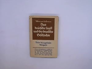 Bild des Verkäufers für Das deutsche Land und die deutsche Geschichte. Neue kurzgefaßte Ausgabe. zum Verkauf von Das Buchregal GmbH