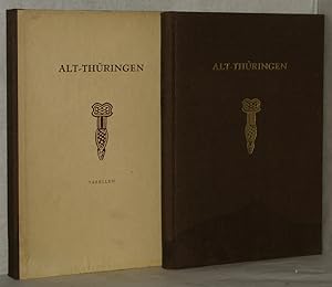 Alt-Thüringen. Jahresschrift des Museums für Ur- und Frühgeschichte Thüringens. Dritter (3.) Band...