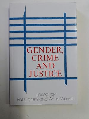 Bild des Verkufers fr Gender, Crime and Justice. zum Verkauf von Plurabelle Books Ltd