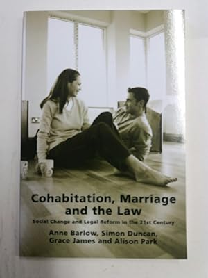 Bild des Verkufers fr Cohabitation, Marriage, and the Law. zum Verkauf von Plurabelle Books Ltd