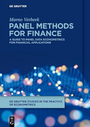 Bild des Verkufers fr Panel Methods for Finance : A Guide to Panel Data Econometrics for Financial Applications zum Verkauf von AHA-BUCH GmbH