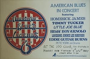 "AMERICAN BLUES LEGENDS 75" HOMESICK JAMES, Tommy TUCKER, Little Joe BLUE, Billy Boy ARNOLD, Lone...