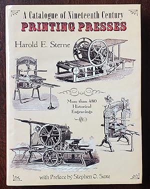 Seller image for A Catalogue of Nineteenth Century Printing Presses for sale by El Gato de Papel