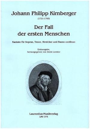 Bild des Verkufers fr Der Fall der ersten Menschenfr Sopran, Tenor, Streicher und Bc : Partitur (Bc nicht ausgesetzt) zum Verkauf von AHA-BUCH GmbH