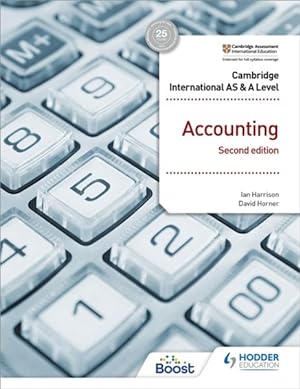 Image du vendeur pour Cambridge International As and a Level Accounting mis en vente par GreatBookPricesUK