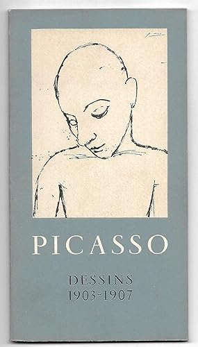 Image du vendeur pour PICASSO - dessins 1903-1907 - catalogue 8e plaquette de la galerie Berggruen - 1954 mis en vente par Liseronsblancs