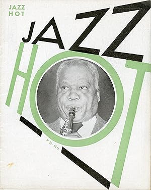 "JAZZ HOT N° 25 : Sidney BECHET (AOÛT et SEPTEMBRE 1948)" Photos incluses: Django REINHARDT, Illi...
