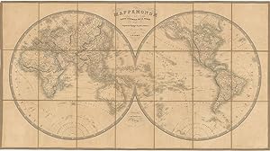 Mappemonde ou carte générale de la terre dressé d'après les voyages le plus récents.