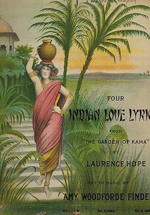 Seller image for Four Indian Love Lyrics from the garden of Kama - Temple Bells - Less than the Dust - Kashmiri Song - Till I Wake for sale by ! Turtle Creek Books  !
