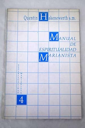 Seller image for Manual de espiritualidad marianista for sale by Alcan Libros