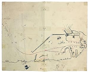 [Manuscript map of Alexandria Port and its immediate hinterland].