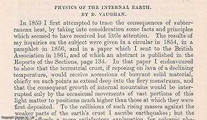 Seller image for Physics of the Internal Earth. An original article from The London, Edinburgh, and Dublin Philosophical Magazine and Journal of Science, 1874. for sale by Cosmo Books