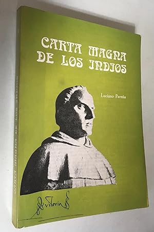 Seller image for Carta magna de los indios (Ctedra V Centenario) (Spanish Edition) for sale by Once Upon A Time