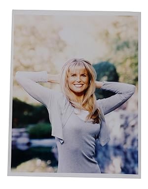 Image du vendeur pour CHRISTIE BRINKLEY PHOTO 8'' X 10'' Inch Photograph mis en vente par Rare Book Cellar