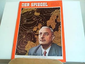 Der Spiegel. 20.08.1958. 12 Jahrgang Nr. 34. Titel: Die Natur macht Sprünge. "Wetterdienst"- Präs...