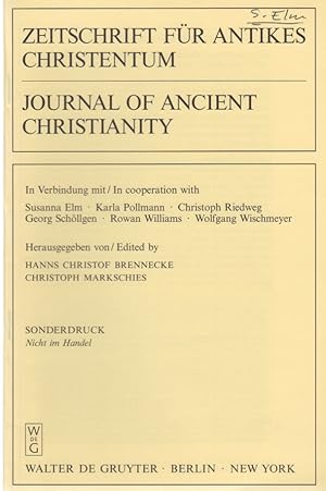 Image du vendeur pour Isis' Loss - Gender, Dependence, and Ethnicity in Synesius' de providentia or Egyptian Tale. [From: Zeitschrift fr antikes Christentum = Journal of Ancient Christianity, Vol. 1]. mis en vente par Fundus-Online GbR Borkert Schwarz Zerfa