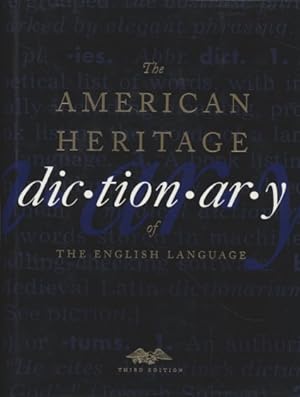 The American Heritage Dictionary of the English Language.