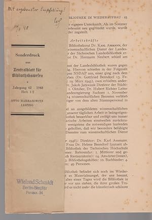CLM. Zur Geschichte der Münchener Handschriftenkatalogisierung. [Aus: Zentralblatt für Bibliothek...