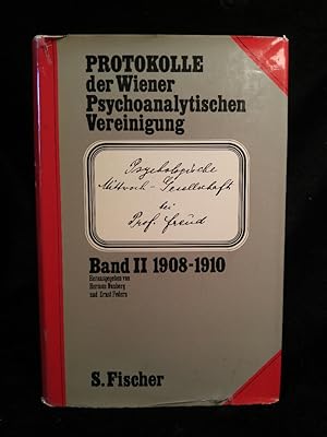 Imagen del vendedor de Protokolle II der Wiener Psychoanalytischen Vereinigung 1908 - 1910 a la venta por ANTIQUARIAT Franke BRUDDENBOOKS