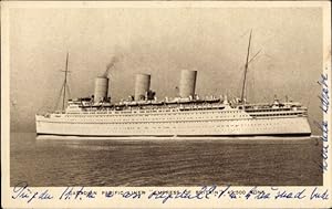 Bild des Verkufers fr Ansichtskarte / Postkarte Dampfer Empress of Britain, CPS, Canadian Pacific Ships zum Verkauf von akpool GmbH