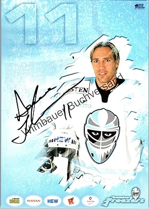 Imagen del vendedor de Original Autogramm Dave Tomlinson Eishockey Hamburg Freezers /// Autograph signiert signed signee a la venta por Antiquariat im Kaiserviertel | Wimbauer Buchversand