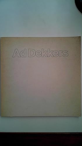 Ad Dekkers - Reliëfs Reliefs - nummerierte Auflage von 2000 Exemplaren,