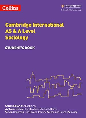 Imagen del vendedor de Cambridge International Examinations â   Cambridge International AS and A Level Sociology Student Book [Soft Cover ] a la venta por booksXpress