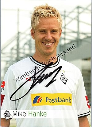 Bild des Verkufers fr Original Autogramm Mike Hanke Fussball /// Autogramm Autograph signiert signed signee zum Verkauf von Antiquariat im Kaiserviertel | Wimbauer Buchversand