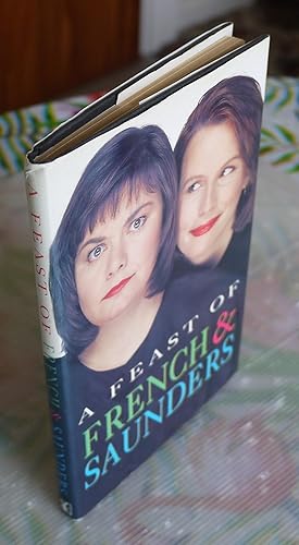 Bild des Verkufers fr A Feast of French & Saunders zum Verkauf von Bawnmore Fine and Rare Books