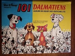 101 dalmatiens album en relief Livre pop up 1978 - - Enfantina D après Walt Disney