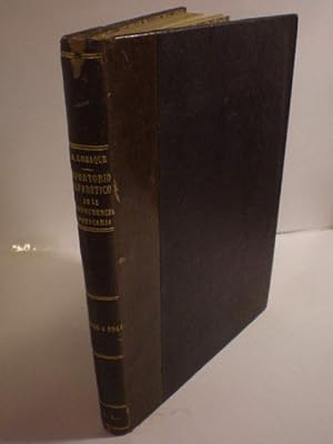 Imagen del vendedor de Apndice al Repertorio Alfabtico de la Jurisprudencia Hipotecaria. Comprende quel la dictada por la Direccin General de los Registros y del Notariado durante los aos del 1934 al 1941 a la venta por Librera Antonio Azorn