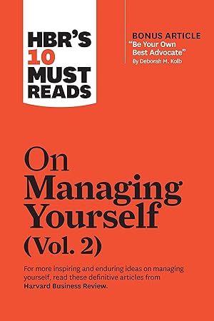 Immagine del venditore per Hbr\ s 10 Must Reads on Managing Yourself, Vol. 2 venduto da moluna