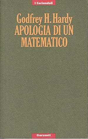 Seller image for Apologia di un matematico for sale by Di Mano in Mano Soc. Coop