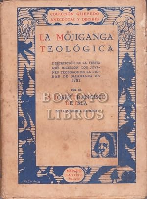 Bild des Verkufers fr La mojiganga teolgica zum Verkauf von Boxoyo Libros S.L.