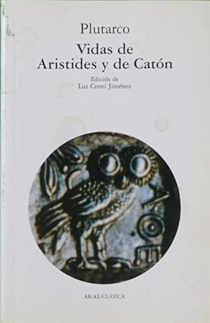 Seller image for Vidas de Arstides y de Catn for sale by Librera Alonso Quijano