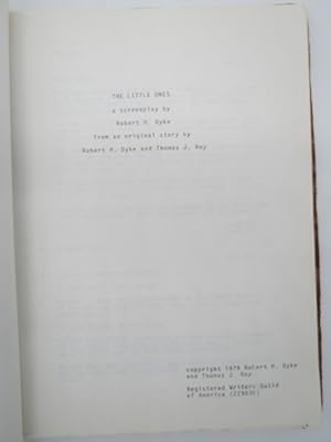 THE LITTLE ONES A Screenplay from an Original Story by Robert H. Dyke and Thomas J. Roy