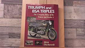 Bild des Verkufers fr Triumph and Bsa Triples zum Verkauf von Archives Books inc.