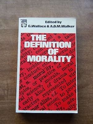 Imagen del vendedor de The Definition of Morality a la venta por Village Books and Music