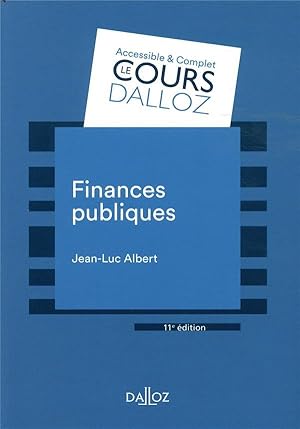 finances publiques (11e édition)