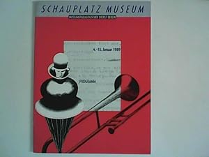 Seller image for Schauplatz Museum - Programm - 4. - 15. Januar 1989 ; 59 Veranstaltugen in 9 Museen - for sale by ANTIQUARIAT FRDEBUCH Inh.Michael Simon