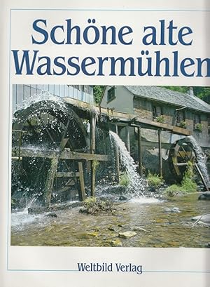 Schöne alte Wassermühlen in deutschen Landschaften
