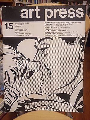 Image du vendeur pour Art Press International N15. Decembre/Janvier 1975 mis en vente par castlebooksbcn